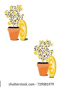 Money on the tree