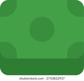 Money paper vector design in modern style, cash payment and financial transaction concept, corporate finance illustration. Flat Icon