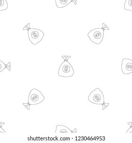 Money pattern seamless vector repeat geometric for any web design