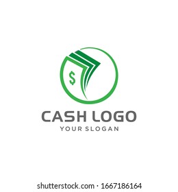 Money Payment Logo Icon With Fast Graphic Template Designs Vector