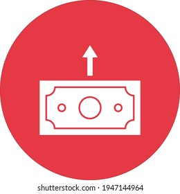 Money, payment, send icon vector image. Can also be used for Finance and Money. Suitable for use on web apps, mobile apps and print media.