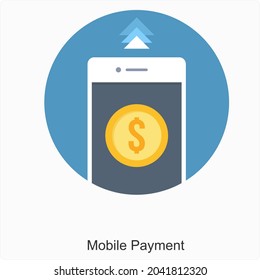 Money Payment or Transaction Icon Concept