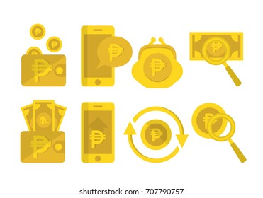 Money peso vectors