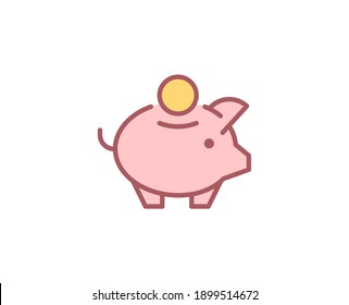 Image Shutterstock Com Image Vector Money Pig F
