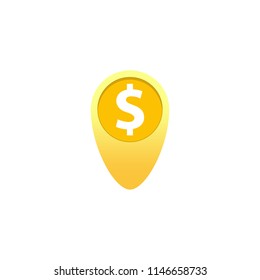 Money pin logo
