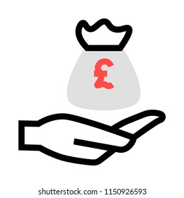  money pound bag  