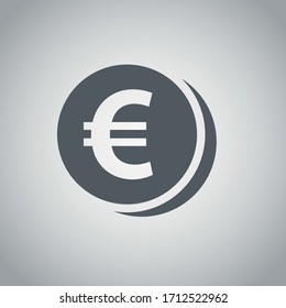 Money price euro golden coin business icon vector illustration profit Icon symbol design vector. Vector Illustration Set icon dollar company money raising bank asset profit web logo infographics