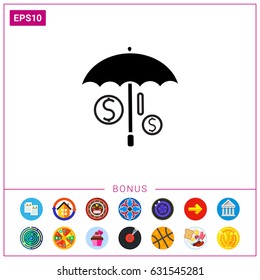 Money protection icon