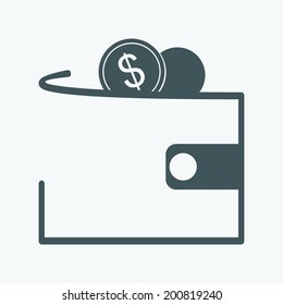 money purse icon