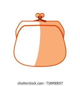 Money purse isolated