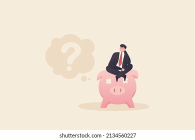 Money Question, Where To Invest, Pay Off Debt Or Invest To Earn Profit, Financial Choice Or Alternative To Make Decision Concept.