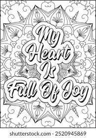 Money Quotes Coloring Page for Adult. Money Affirmation and  Quote Coloring Page. Inspirational Quote for Adults.