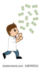 Money Rain - Doctor & Medical Character Concept