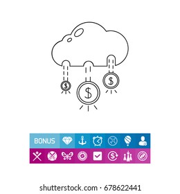Money Rain Icon