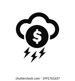 Money Rair icon in vector illustration.