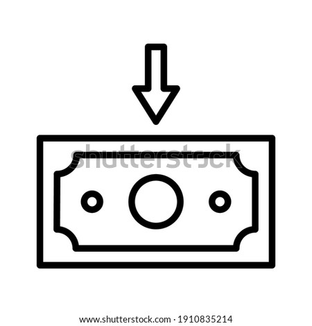 Money, recieve, transfer icon vector image. Can also be used for Finance and Money. Suitable for use on web apps, mobile apps and print media.