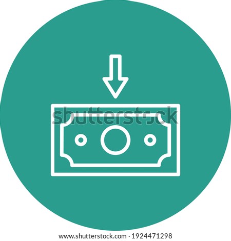 Money, recieve, transfer icon vector image. Can also be used for Finance and Money. Suitable for use on web apps, mobile apps and print media.