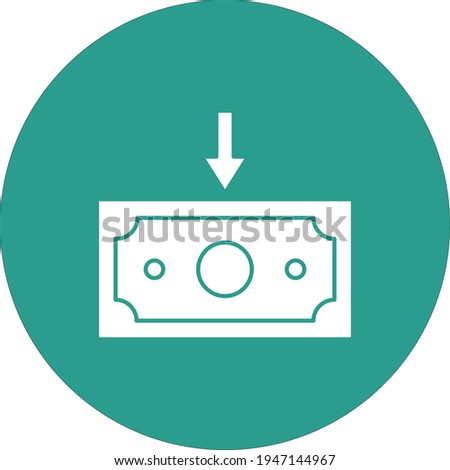 Money, recieve, transfer icon vector image. Can also be used for Finance and Money. Suitable for use on web apps, mobile apps and print media.
