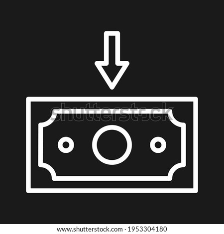 Money, recieve, transfer icon vector image. Can also be used for Finance and Money. Suitable for use on web apps, mobile apps and print media.
