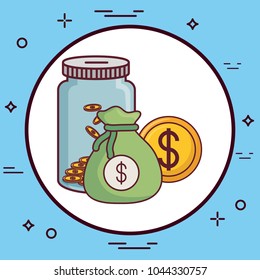Money related icons