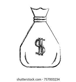 Money sack bag
