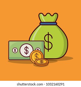 Money sack design
