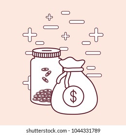 Money sack design