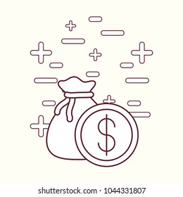 Money sack design