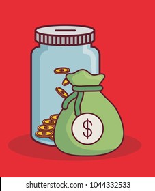 Money sack design