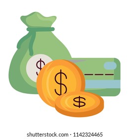 money sack design 