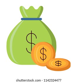 money sack design 
