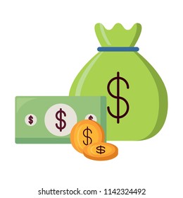 money sack design 
