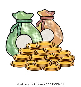 Money sack icon