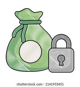 Money sack icon