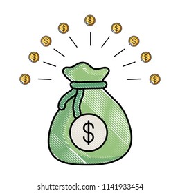 Money sack icon