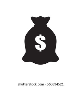 money sack icon illustration isolated vector sign symbol