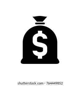 money sack icon illustration isolated vector sign symbol