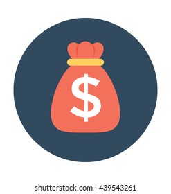 Money Sack Vector Icon
