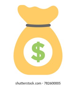Money Sack Vector Icon