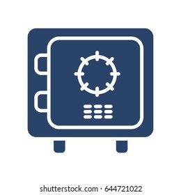 Money Safe Icon Vector