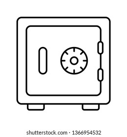 money safe vector icon