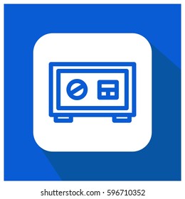 Money safe vector icon