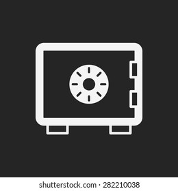 money safety box icon