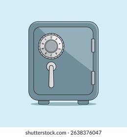 Money save box. Modern vector design