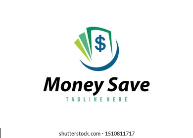 Money Save Logo Icon Vector
