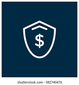 Money save vector icon