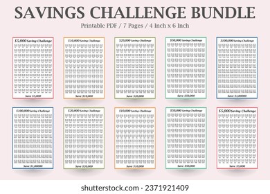 Money Saving Planner,Financial Challenge Tracker,A6 Budget Tracker,Savings Challenge Bundle,Savings Tracker Journal,Frugal Living Planner