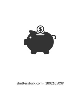 Imágenes de iconos vectoriales de ahorro de dinero