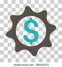 Money Seal Icon Vector Illustration Style Stock Vector (Royalty Free ...