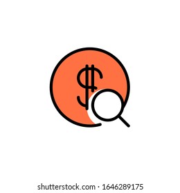 Money search icon from search everything icon pack